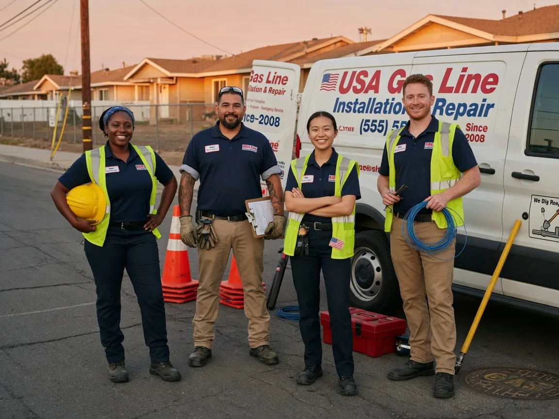Gas Line Installation company in Providence Forge, VA